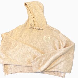 PINK Victoria's Secret Tan Hoodie Sweater